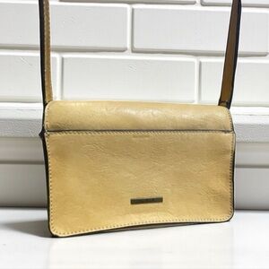 SIMPLY NOELLE Women's Crossbody Shoulder Bag Clutch Small Faux Leather Yellow​​